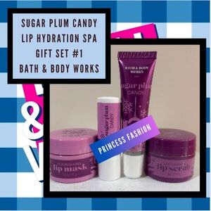 NEW: BBW NEW Holiday 2024 Sugar Plum Candy Lip Care Bundle #1